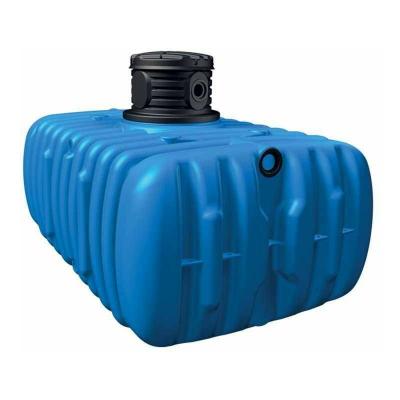 Lot r&eacute;cup&eacute;rateur d'eau de pluie jardin confort Flat Graf 3000 L