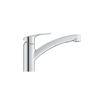 Mitigeur d'&eacute;vier avec douchette extractible Grohe Eurosmart 30305001