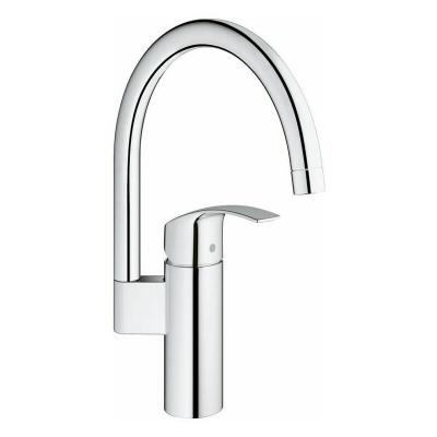 Mitigeur cuisine eurosmart 1 trou avec bec haut tournant 33202002