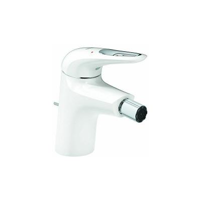 Robinet de bidet avec levier &agrave; fente White Moon Eurostyle Grohe