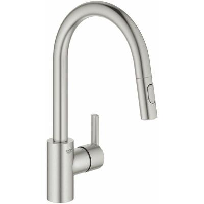 Feel, mitigeur monocommande &eacute;vier, Supersteel (31486DC1)