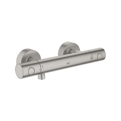 Grohe - Grohtherm 1000 Cosmopolitan m Mitigeur thermostatique Douche inox mat 34065DC2