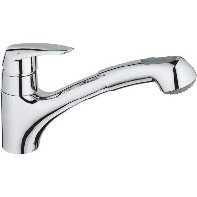 GROHE Eurodisc Robinet de cuisine avec douchette extractible chrome