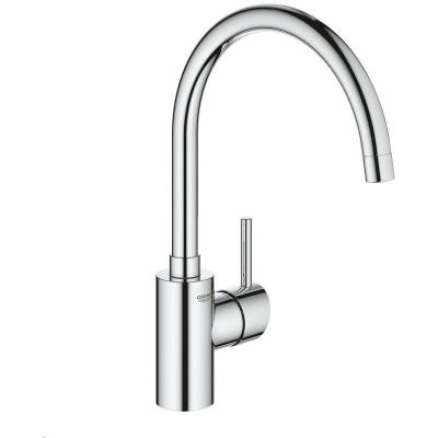 GROHE Concetto Mitigeur de cuisine avec bec rehauss&eacute; rotatif Chrome