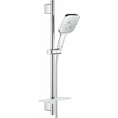 GROHE 26583000 Rainshower 130 SmartActive Cube Set de douche 3 jets Chrom&eacute;