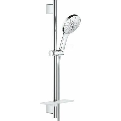 Ensemble de douche finition chrom&eacute;e Rainshower Smartactive 130 Grohe