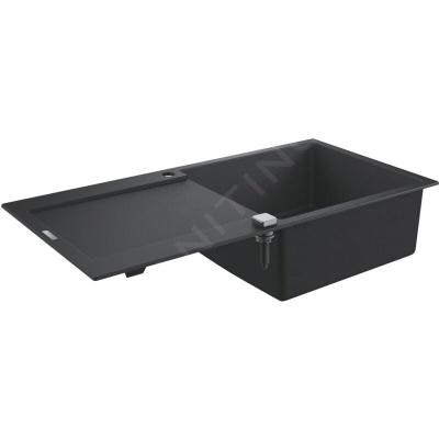 Grohe K500 &Eacute;vier de cuisine avec &eacute;gouttoir, r&eacute;versible, 31645AP0