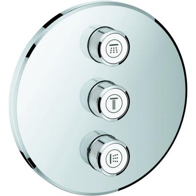 Grohe 29122000 Grohtherm Smartcontrol Panneau de Contr&ocirc;le 3 Sorties, Chrome