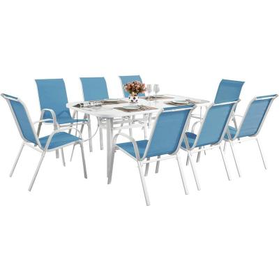 Habitat Et Jardin Salon de jardin Cordoba XL 180 - Phoenix - Bleu