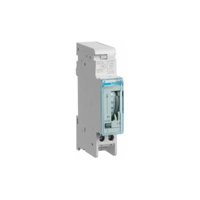Interrupteur horaire programmable - Journalier - 1 voie - Sans r&eacute;serve de marche