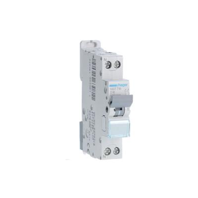 Disjoncteur 1P N 6-10kA courbe D-16A - HAGER : NGT716