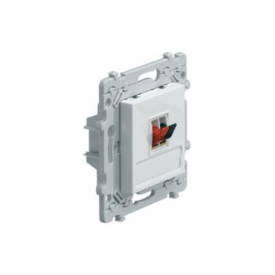 Hager essensya prise haut parleur simple we290