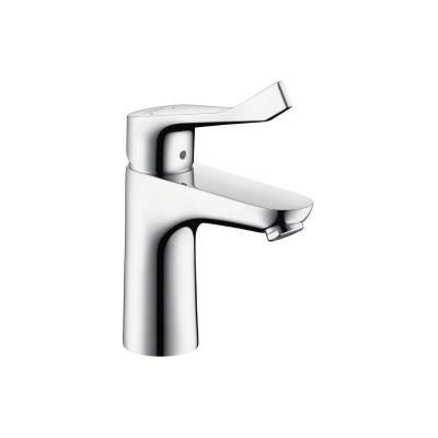 Hansgrohe Mitigeur lavabo HG Focus Care 100 avec poign&eacute;e extra longue r&eacute;f 31911000 - OD