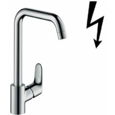 Hansgrohe 31822000 Focus Mitigeur de cuisine avec bec pivotant Chrom&eacute;