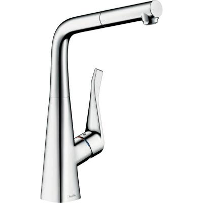 Hansgrohe - Metris Mitigeur cuisine bec extractible chrom&eacute; 14821000