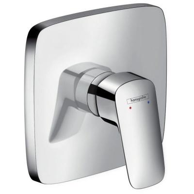 Set De Finition Logis Pour Mitigeur Douche Encastr&eacute; Chrom&eacute; Hansgrohe