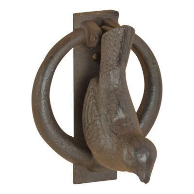Heurtoir de porte oiseaux en fonte 9 x 7,5 x 11,4 cm