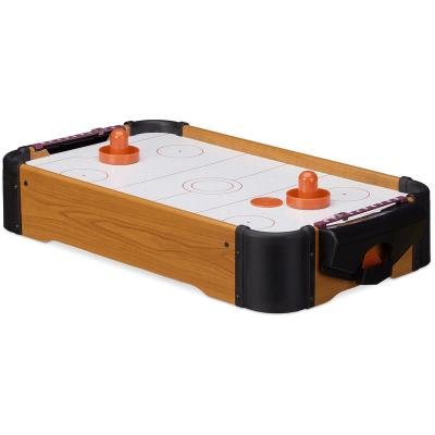 Hockey de table Air Hockey de table Mini Hockey emporter accessoires lxP: 56 x 31 cm, brun