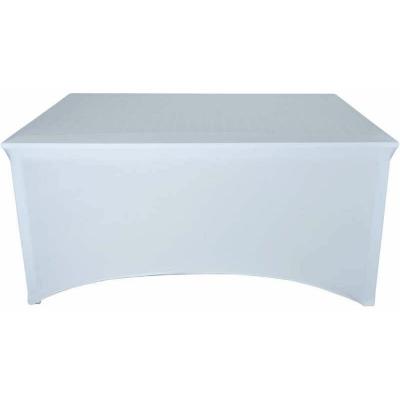 Housse nappe  pour table pliante 240cm Werkapro Blanche