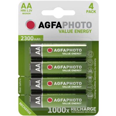 Pile rechargeable LR6 (aa) AgfaPhoto HR06 NiMH 2300 mAh 1.2 v 4 pc(s)