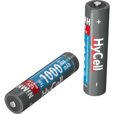Lot de 4 piles rechargeables NiMH AAA HR6 1.2V 1000 mAh