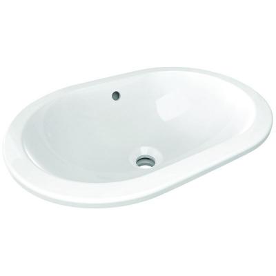 IDEAL STANDARD E504801 CONNECT Lavabo Bajo Encastre 55 Ovalado