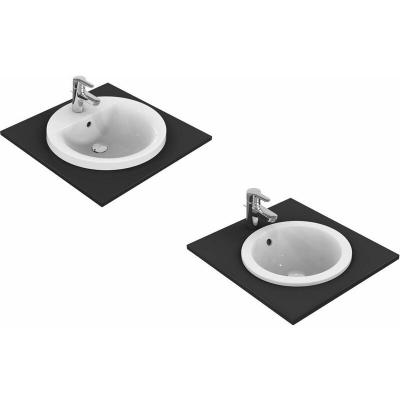 Ideal Standard E504201 Connect Vasque sph&egrave;re &agrave; encastrer 48 Blanc