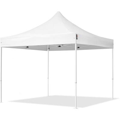 TOOLPORT 3x3 m Tonnelle pliante - Acier, PES env. 300g-m&sup2;, blanc