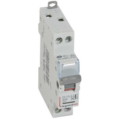 Interrupteur-sectionneur DX&sup3;-IS &agrave; voyant 2P 400V~ - 40A - 1 module
