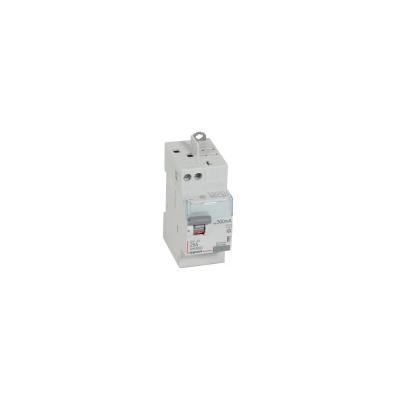 Interrupteur diff&eacute;rentiel 2P 230V~ 25A type AC 300mA - 2 modules
