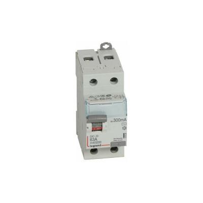 Interrupteur differentiel DX3-ID 2 poles 63A ac 300MA Legrand 411526