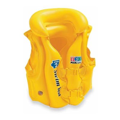 Gilet de natation gonflable Pool School Intex Jaune