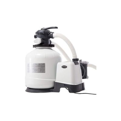 Intex Krystal Clear Sand Filter Pump 12.000l/h Blanc
