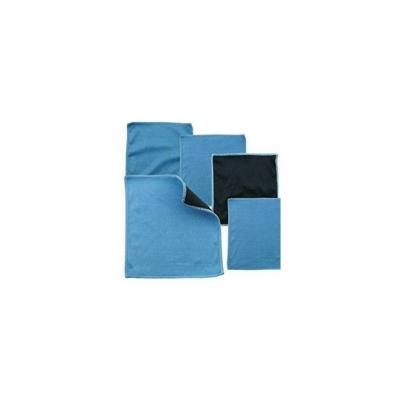 Lavette tiss&eacute;e microfibre 40 x 40 cm 250 grs par m2 bleue Sachet de 10