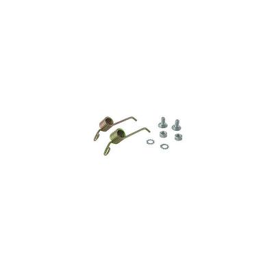 Jeu de 2 Ressorts + vis pour Lame de tondeuse &agrave; &eacute;mousser 110-3425
