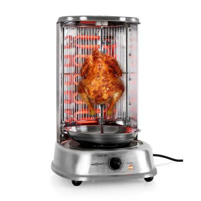 oneConcept Kebab Master Grill vertical 1800W set piques 