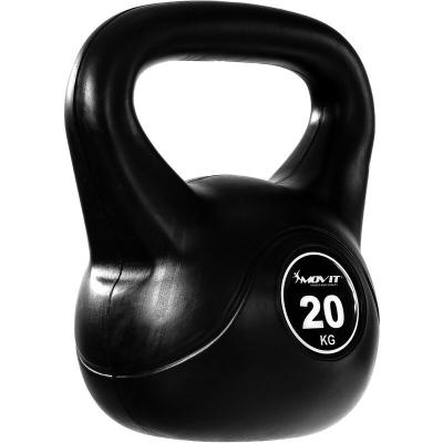 MOVIT Poids Kettlebell 20kg plastique