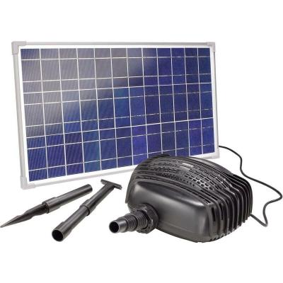 Esotec kit pompe solaire bassin, plan d eau, puissant garda