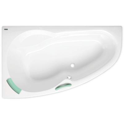 Siko - Laguna Luiza Baignoire d'angle orientation gauche 160 x 95 cm en acrylique, Blanc (LU1600L)