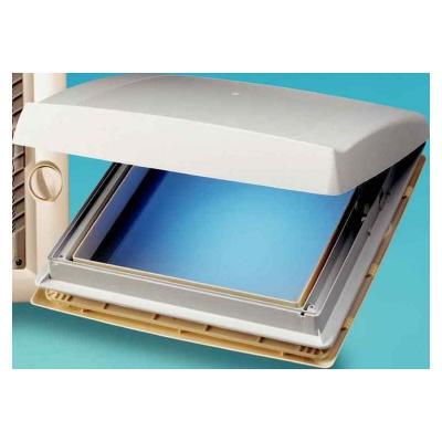 Thule - Lanterneau Omnivent 40x40 &agrave; manivelle Coloris - Blanc opaque