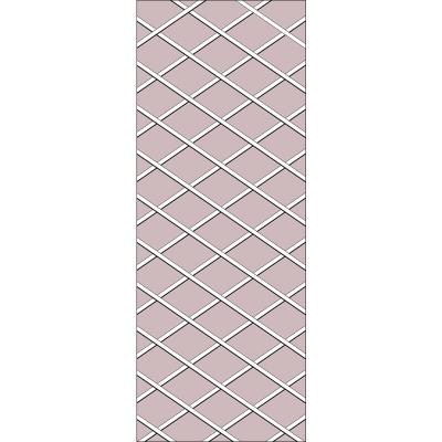 L&eacute; d&eacute;coratif unique en papier peint intiss&eacute;, graphic avec damier pour fille, 96 cm X 250 cm
