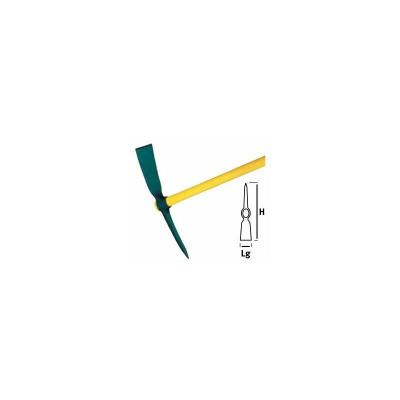 LEBORGNE - Pioche Suisse-Savoie douille ovale 2,25kg sans manche