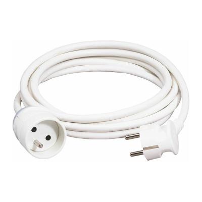 Legrand - Rallonge pour une fiche avec terre - plastique - 10m - Blanc