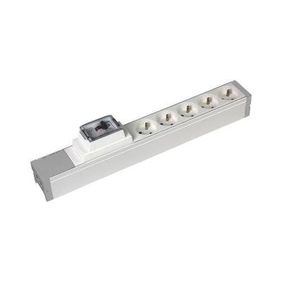 Bloc nourrice 5x2p+t disjoncteur diff&eacute;rentiel ph+n 16a 30ma &agrave; c&acirc;bler
