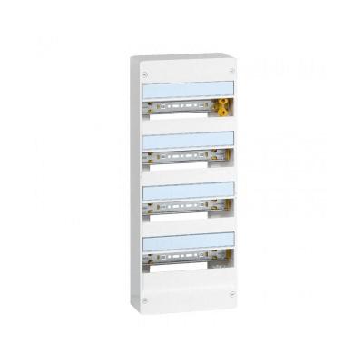 Coffret Drivia 13 modules 4 rang&eacute;es IP30 IK05 - Blanc RAL9003 -401214