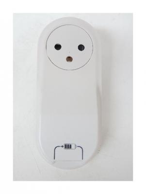 Enjoliveur C&eacute;liane - prise 2P+T Surface + chargeur USB semi encastr&eacute; - blanc