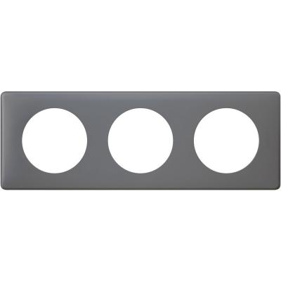 LEGRAND Celiane plaque 3 postes schiste