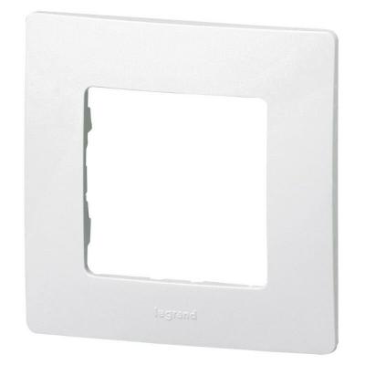 Plaque de finition 1 poste - nilo&eacute; one - blanc pur - 665001 - legrand