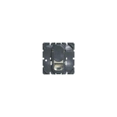 Prise simple rj45 cat&eacute;gorie6 stp - c&eacute;liane - gris - 067396 - legrand