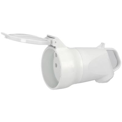 Fiche plastique 3p+n+t 32 a plexo &eacute;tanche femelle gris 730661